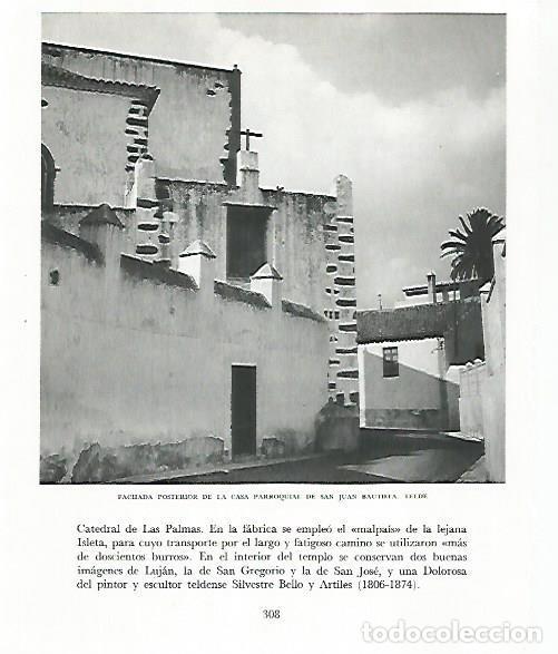 Postkarten: LAMINA 10331: Casa parroquial de San Juan Bautista en Telde - Claudio de la Torre