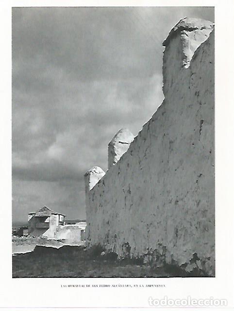 Cartes Postales: LAMINA 10361: Murallas de San Pedro Alcantara en la Ampuyenta - Claudio de la Torre
