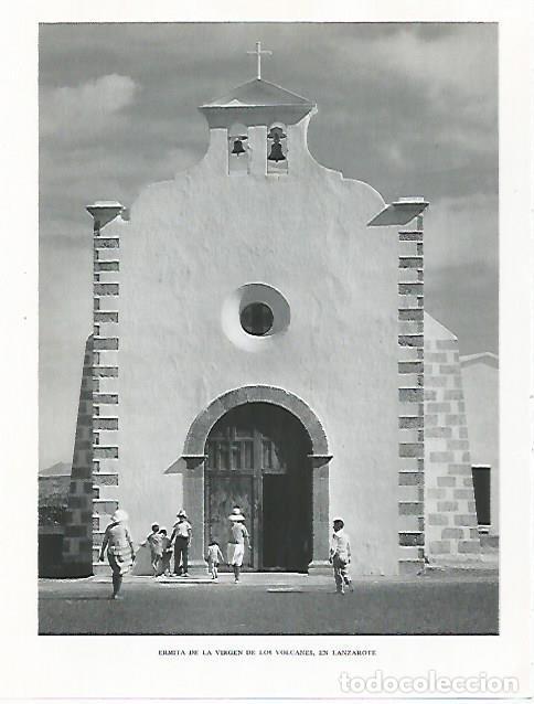 Cartoline: LAMINA 10394: Ermita de la Virgen de los Volcanes - Claudio de la Torre