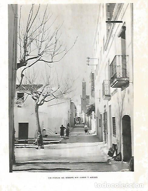 Postales: LAMINA 10438: Pueblo del Maresme - Josep Pla