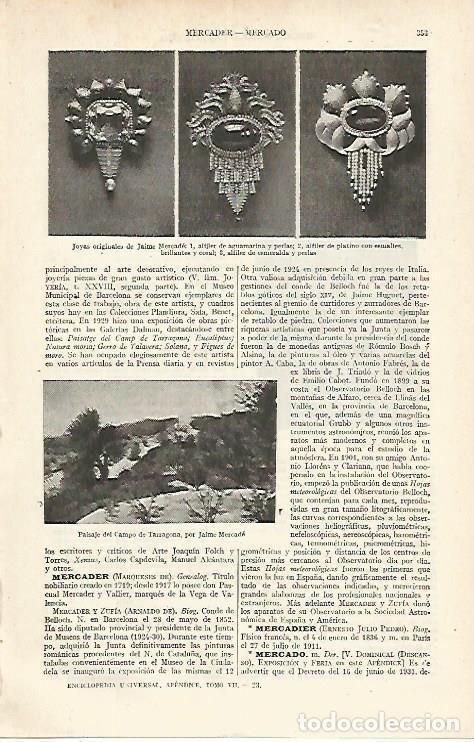 Postkarten: LAMINA ESPASA 17632: Joyas originales de Jaume Mercade - Varios