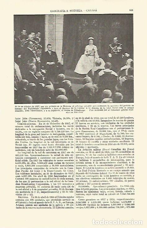 Cartoline: LAMINA ESPASA 21681: Isabel de Inglaterra en el Parlamento en 1957 - Varios