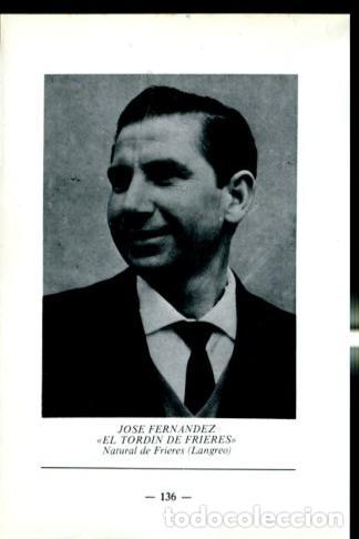 Postcards: Artistas de la cancion asturiana: lamina 27: Jose Fernandez (El tordin de Frieres)