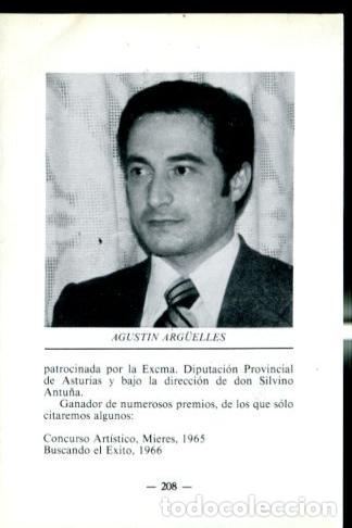 Postcards: Artistas de la cancion asturiana: lamina 55: Agustin Arguelles