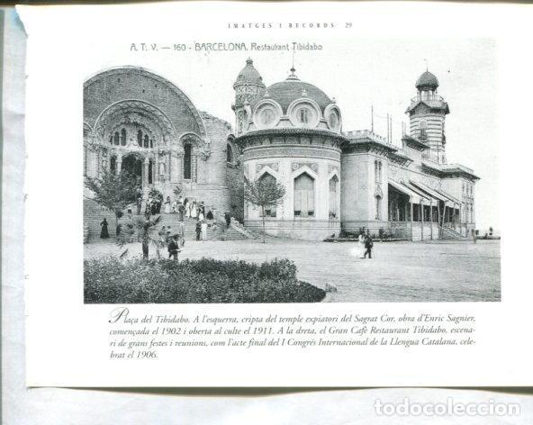 Postales: El Tibidabo de Barcelona: imagtes i records, paginadas 30 y 31 - varios