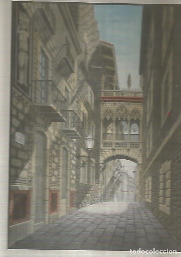 Cartoline: LAMINA 10404: Calle del Obispo en Barcelona - Manuel de Nera