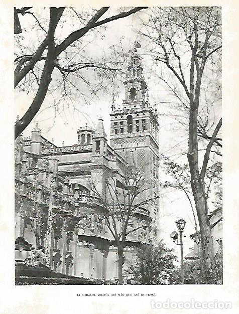 Cartoline: LAMINA 10728: La Giralda - Jose Maria Peman. Fotografias de Ramon Dimas