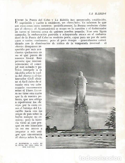 Cartoline: LAMINA 10800: Monumento a Colon en la Punta del Cebo - Jose Maria Peman. Fotografias de Ramon Dimas