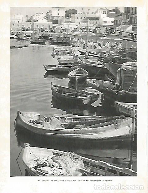Postcards: LAMINA 10837: Puerto de Algeciras - Jose Maria Peman. Fotografias de Ramon Dimas