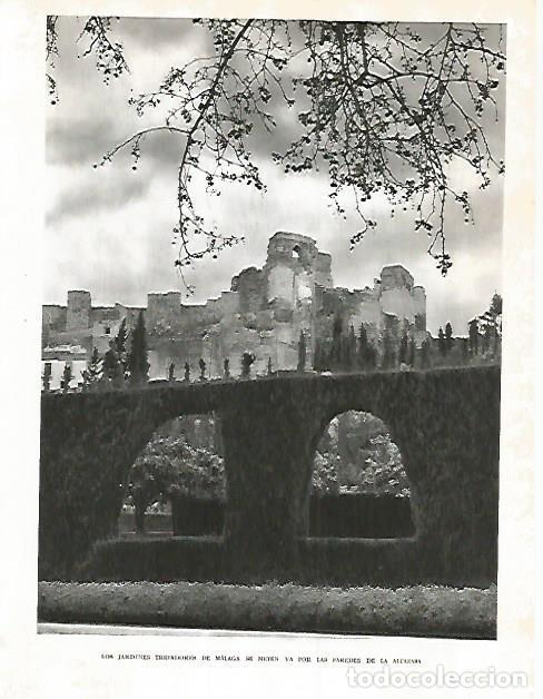 Postcards: LAMINA 10847: Alcazar de Malaga - Jose Maria Peman. Fotografias de Ramon Dimas