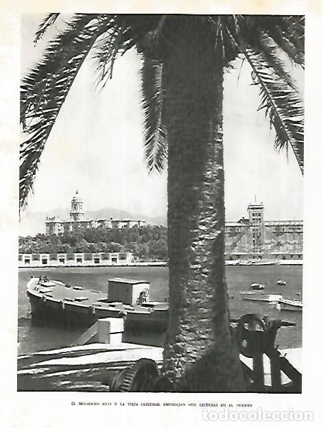 Cartes Postales: LAMINA 10852: Puerto de Malaga - Jose Maria Peman. Fotografias de Ramon Dimas