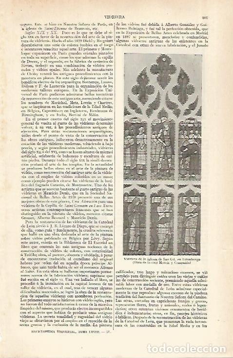 Postkarten: LAMINA ESPASA 28944: Vidriera de la iglesia de San Gil en Edimburgo - Varios