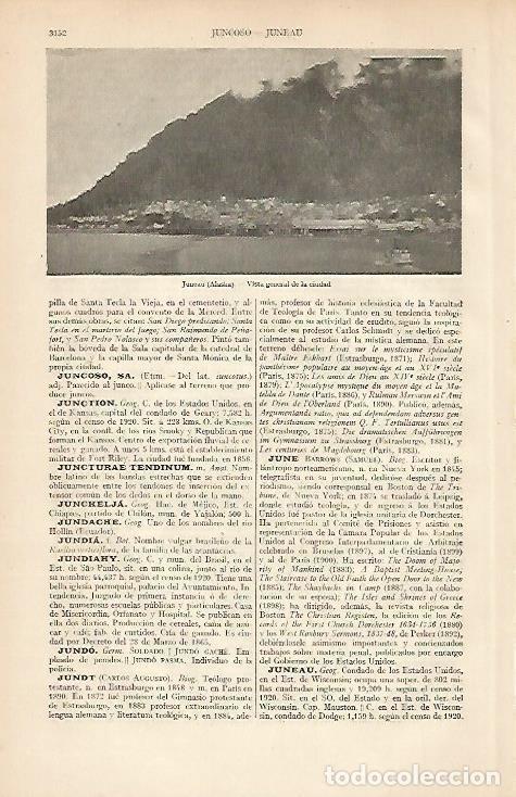 Postales: LAMINA ESPASA 6312: Vista general de Jumeau en Alaska - Varios Autores