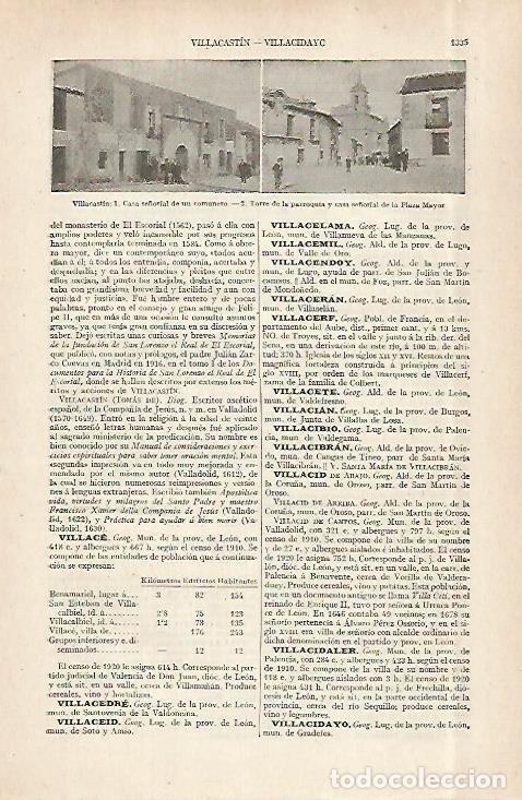 Postkarten: LAMINA ESPASA 29052: Casa se&ntilde;orial de Villacastin Segovia - Varios