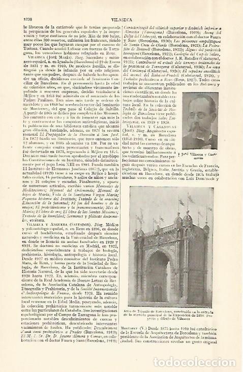 Cartes Postales: LAMINA ESPASA 29024: Arco del Triunfo en Barcelona - Varios