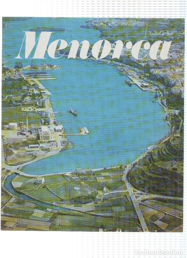 Cartoline: Desplegable: Vistas de MENORCA, 49cm X 42cm - COCA COLA Patrimonio Artisctico I (1975) - VARIOS