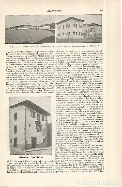 Postkarten: LAMINA ESPASA 29114: Fabrica de sidra El Gaitero en Villaviciosa Asturias - Varios