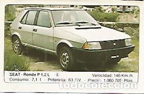 Postales: CROMO 277 ALBUM COCHES MOTOR 16: SEAT - RONDA - Varios
