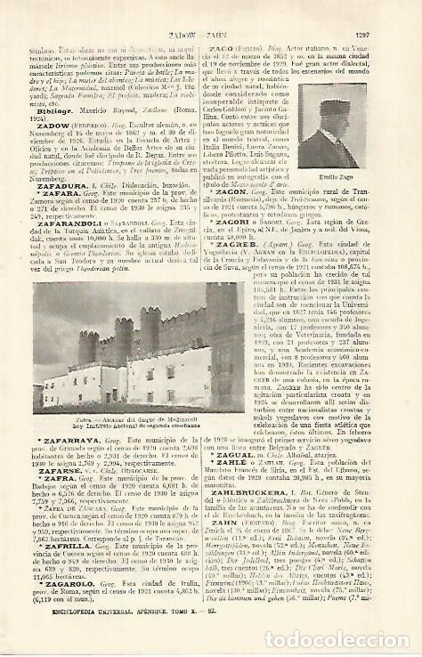 Postkarten: LAMINA ESPASA 29185: Alcazar del Duque de Medinaceli en Zafra Badajoz - Varios