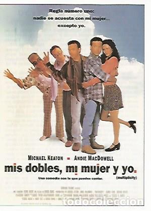 Postales: CROMO CINE 1824: MIS DOBLES MI MUJER Y YO - Varios