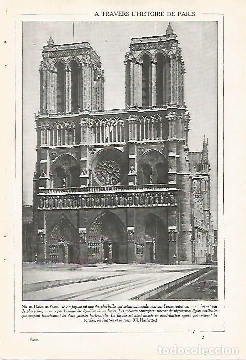 Postais: LAMINA 7386: Place des Bosges y Le Luxembourg en Paris - Varios