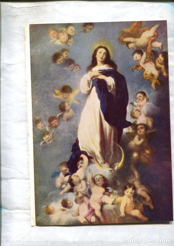Cartoline: LEI racconti della vita di Maria: Lamina 04: Inmaculada de Murillo - caja 3252