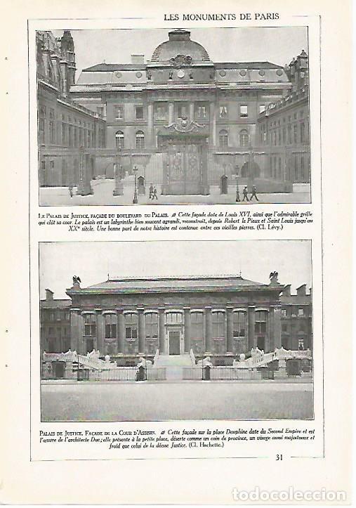 Postais: LAMINA 7393: Vista aerea de laTour Eiffel y Champs de Mars en Paris - Varios
