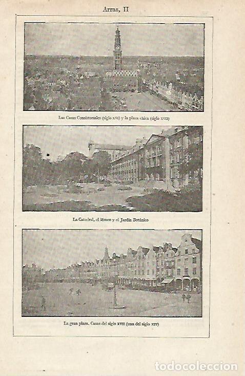 Postkarten: LAMINA ESPASA 12830: Arras en arquitectura - Varios