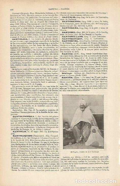 Postkarten: LAMINA ESPASA 19496: El santon por Jose Benlliure - Varios