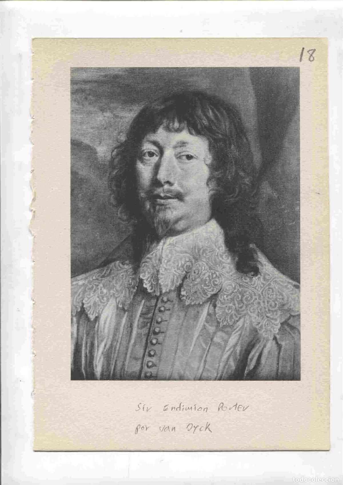 Postcards: Lamina 18: Sir Endimion Porter (Van Dyck) y Ana de Austria, reina de Francia (Rubens)