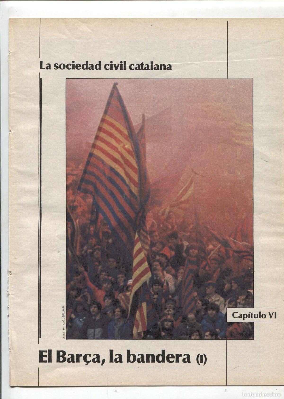 Cartoline: La Vanguardia: La sociedad civil catalana fasciculo 06: El Bar&ccedil;a, la bandera (I) - Varios