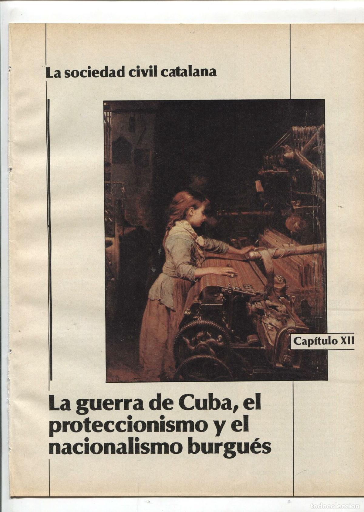 Cartoline: La Vanguardia: La sociedad civil catalana fasciculo 12: la guerra de cuba, el proteccionismo y el na