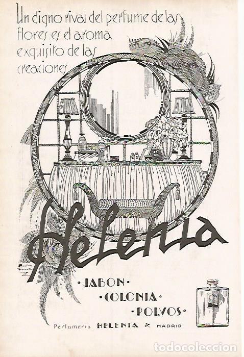 Postkarten: LAMINA BLANCO Y NEGRO 7996: Publicidad de Helenia en Madrid - Varios