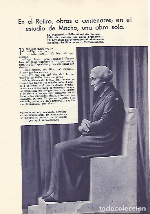 Postkarten: LAMINA BLANCO Y NEGRO 7938: La madre del artista escultura de Macho - Varios