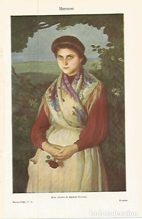 Cartoline: LAMINA ESPASA 29511: Rosa por Eugenio Hermoso - Varios