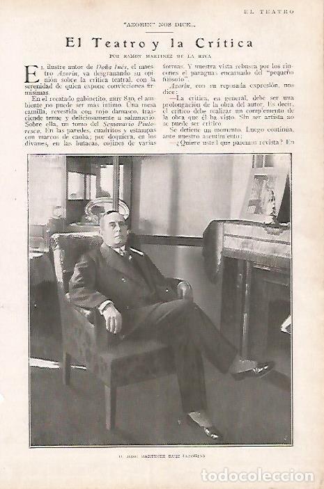 Cartoline: LAMINA BLANCO Y NEGRO 8001:Jose Martinez Ruiz Azorin - Varios