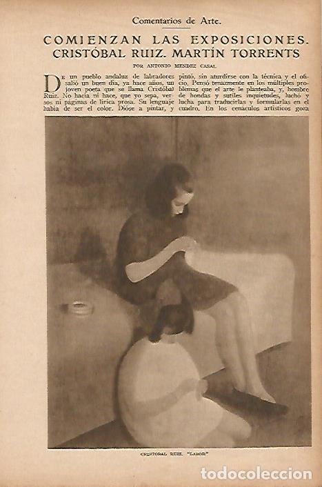 Postales: LAMINA BLANCO Y NEGRO 8112: Labor por Cristobal Ruiz - Varios