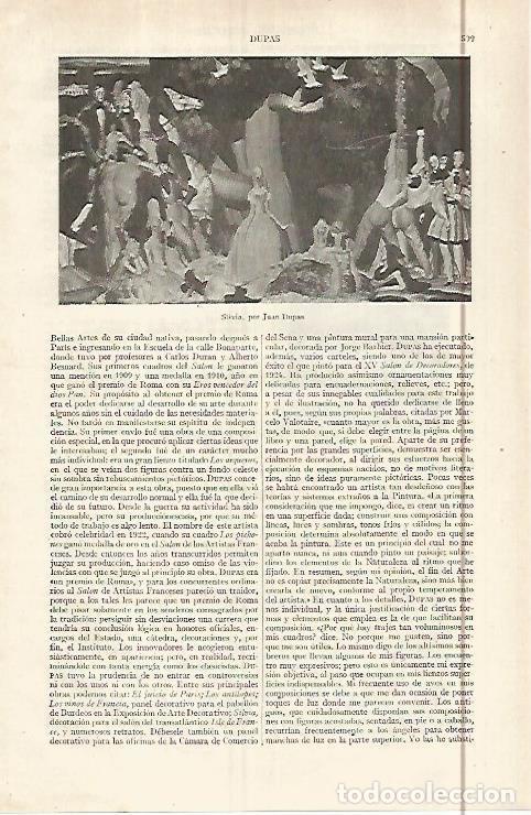 Postais: LAMINA ESPASA 29617: Silvia por Juan Dupas - Varios