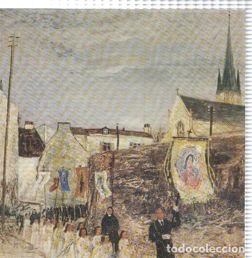 Postales: Hollande: Laminas 41 y 42: Procession au Limbourg par Charles Eyck y Le limbourg - Freek Van Well