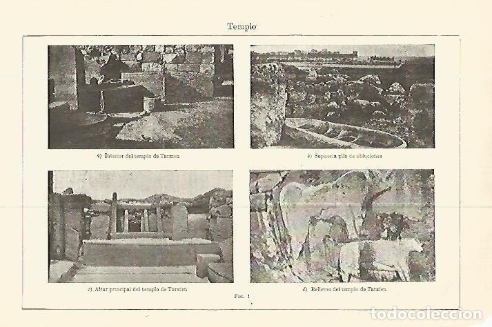 Postales: LAMINA ESPASA 13777: Templo de Tarxien Malta - Varios