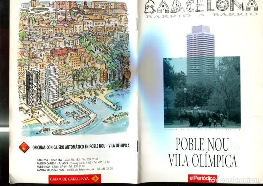 Postales: Fasciculo: Barcelona barrio a barrio: Poble Nou-Vila Olimpica - Varios