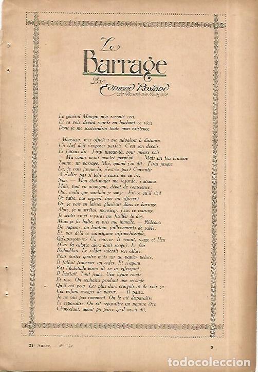 Postcards: LAMINA 8554: Le Barrage por Edmond Rostand - Varios