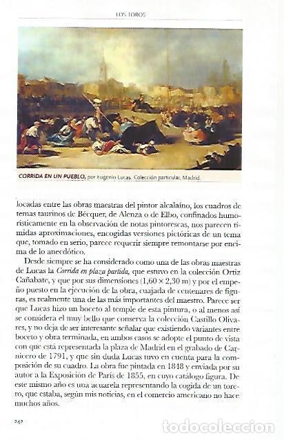 Postkarten: LAMINA COSSIO 51163: Corrida en un pueblo por Eugenio Lucas - Varios