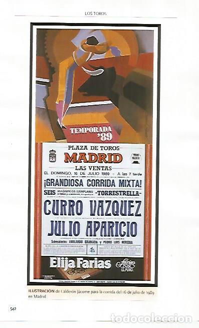 Postcards: LAMINA COSSIO 51295: Cartel de Calderon Jacome para Madrid 1989 - Varios