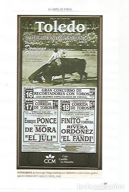 Postkarten: LAMINA COSSIO 51313: Fotografia de Domingo Ortega en cartel de Toledo 2006 - Varios