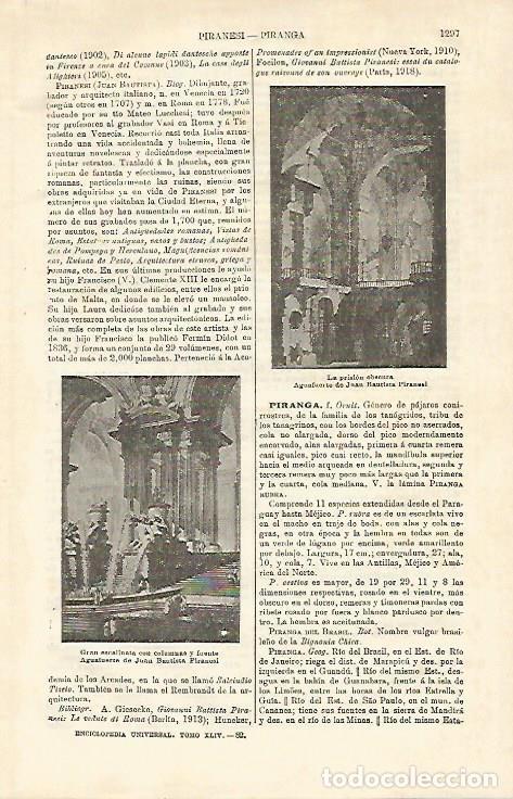 Cartoline: LAMINA ESPASA 23294: La prision oscura de Piranesi - Varios