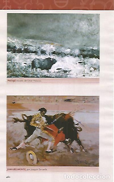 Postales: LAMINA COSSIO 51260: Paisaje nevado por C. Palacios y Juan Belmonte por Joaquin Terruella - Varios