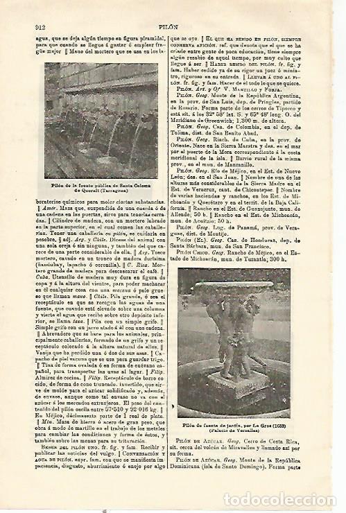 Cartes Postales: LAMINA ESPASA 23242: Fuente de Santa Coloma de Queralt Tarragona - Varios