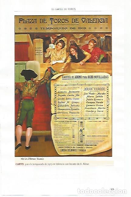 Postcards: LAMINA COSSIO 51281: Cartel de A. Alinar para Valencia 1913 - Varios