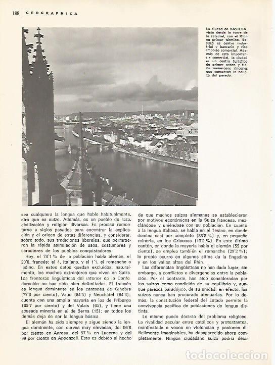 Postales: LAMINA 10987: Vista de Basilea Suiza - Varios